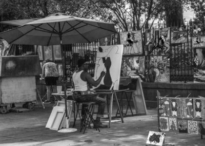 Painter at Jackson Square - New Orleans
